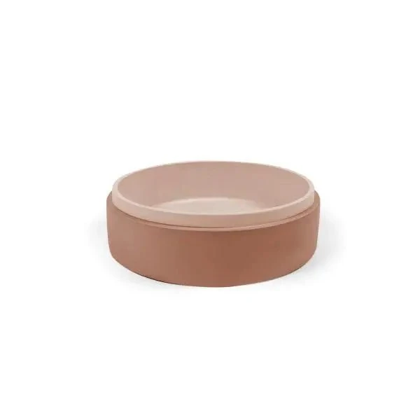 Stepp Circle Basin - Surface Mount Stepp Circle Basin - Surface Mount -HERA Bathware Sales stepp circle basin surface mountblush pinknood co 560115