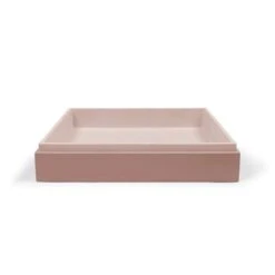 STEPP RECTANGLE BASIN - WALL HUNG 8 STEPP RECTANGLE BASIN - WALL HUNG -HERA Bathware Sales stepp rectangle basin wall hungblush pinknood co 959463