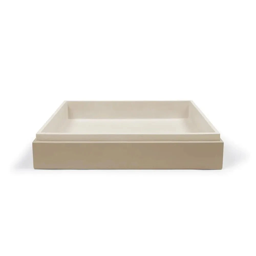 STEPP RECTANGLE BASIN - WALL HUNG STEPP RECTANGLE BASIN - WALL HUNG -HERA Bathware Sales stepp rectangle basin wall hungsandnood co 413152