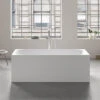Studio Bath Tub Freestanding | Oceano -HERA Bathware Sales studio bath tub freestanding oceanofreestanding1400mmbathtuboceano 691716