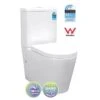 T6002R DENVER Back To Wall Rimless Toilet Suite -HERA Bathware Sales t6002r denver back to wall rimless toilet suitegloss whitetoiletbest bm 360986