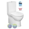 T6016 CHICAGO Back To Wall Rimless Toilet Suite -HERA Bathware Sales t6016 chicago back to wall rimless toilet suitetoiletbest bm 188848