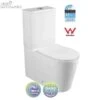 T6060 Junior Rimless Toilet Suite -HERA Bathware Sales t6060 junior rimless toilet suitegloss whitetoiletbest bm 946138