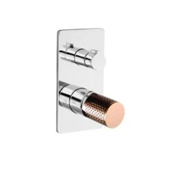 THE GABE Diverter Mixer - Chrome 4 THE GABE Diverter Mixer - Chrome -HERA Bathware Sales the gabe diverter mixer chromerose gold handlechromeshower mixerlinkware 984784