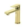THE GABE LEVA BASIN MIXER – BRUSHED GOLD -HERA Bathware Sales the gabe leva basin mixer brushed goldbrushed goldbasin mixerlinkware 654280