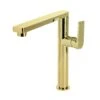 THE GABE LEVA SINK MIXER – Brushed Gold 2 THE GABE LEVA SINK MIXER – Brushed Gold -HERA Bathware Sales the gabe leva sink mixer brushed goldbrushed goldlinkware 393397
