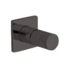 THE GABE Shower Mixer - Gun Metal -HERA Bathware Sales the gabe shower mixer gun metalgun metalbasin mixerlinkware 382633
