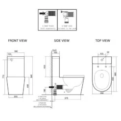 Thea Standard Luna | Rimless Smart Toilet Suites -HERA Bathware Sales thea standard luna rimless smart toilet suitestoiletlafeme 489563