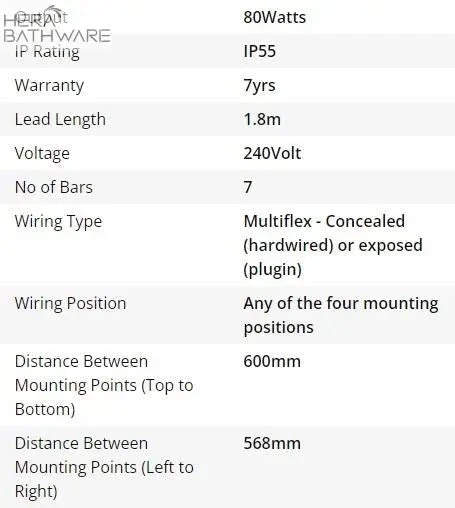Thermogroup BS44M Straight Round Budget Heated Towel Rail 600*800*122mm Thermogroup BS44M Straight Round Budget Heated Towel Rail 600*800*122mm -HERA Bathware Sales thermogroup bs44m straight round budget heated towel rail 600800122mmstainless steelheated towel railthermogroup 135913