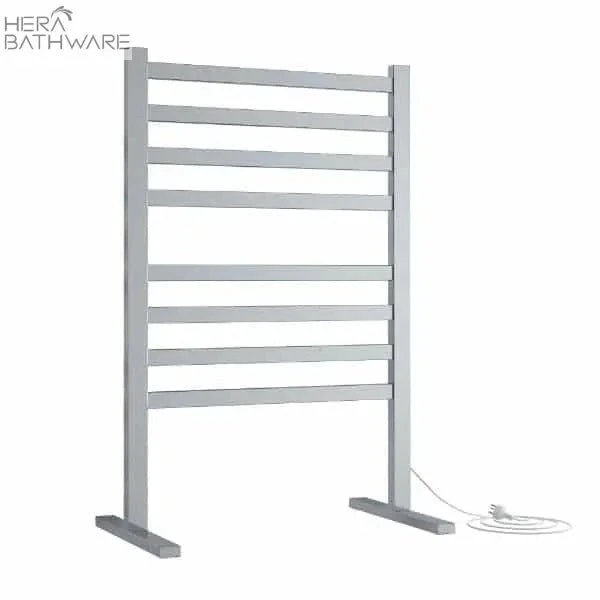 Thermogroup FS55E Straight Flat Free-Standing Heated Towel Rail 590*900*355mm Thermogroup FS55E Straight Flat Free-Standing Heated Towel Rail 590*900*355mm -HERA Bathware Sales thermogroup fs55e straight flat free standing heated towel rail 590900355mmstainless steelheated towel railthermogroup 802378