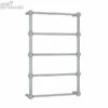 Thermogroup SB34M Straight Round Heritage Ladder Heated Towel Rail 560*850*140mm -HERA Bathware Sales thermogroup sb34m straight round heritage ladder heated towel rail 560850140mmstainless steelheated towel railthermogroup 694991