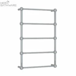 Thermogroup SB34M Straight Round Heritage Ladder Heated Towel Rail 560*850*140mm