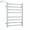 Thermogroup SR23M Straight Round Ladder Heated Towel Rail 530*700*122mm -HERA Bathware Sales thermogroup sr23m straight round ladder heated towel rail 530700122mmstainless steelheated towel railthermogroup 569563