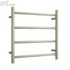 Thermogroup SR25MBN Brushed Nickel Round Ladder Heated Towel Rail 550*550*122mm -HERA Bathware Sales thermogroup sr25mbn brushed nickel round ladder heated towel rail 550550122mmbrushed nickelheated towel railthermogroup 318573