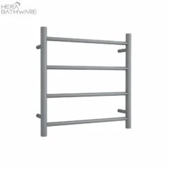 Thermogroup SR25MGM Gun Metal Round Ladder Heated Towel Rail 550*550*122mm