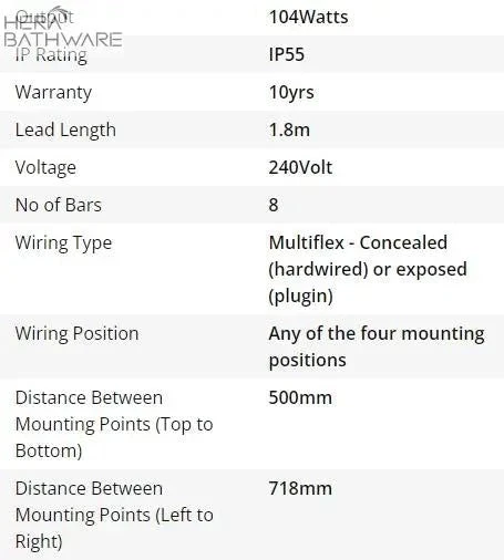 Thermogroup SR33M Straight Round Ladder Heated Towel Rail 750*700*122mm Thermogroup SR33M Straight Round Ladder Heated Towel Rail 750*700*122mm -HERA Bathware Sales thermogroup sr33m straight round ladder heated towel rail 750700122mmstainless steelheated towel railthermogroup 263062