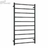 Thermogroup SR69MB Matt Black Straight Round Heated Ladder Rail 700*1200*122mm -HERA Bathware Sales thermogroup sr69mb matt black straight round heated ladder rail 7001200122mmmatte blackheated towel railthermogroup 211012