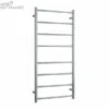 Thermogroup SRB27M Brushed Straight Round Ladder Heated Towel Rail 530*1120*122mm -HERA Bathware Sales thermogroup srb27m brushed straight round ladder heated towel rail 5301120122mmbrushed stainless steelheated towel railthermogroup 896557