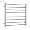 Thermogroup SRB33M Brushed Round Ladder Heated Towel Rail 750*700*122mm