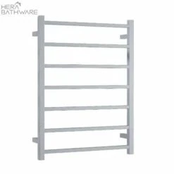 Thermogroup SS44M Straight Square Ladder Heated Towel Rail 600*800*120mm