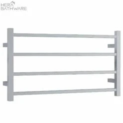 Thermogroup SS81M Straight Square Ladder Heated Towel Rail 800*440*120mm