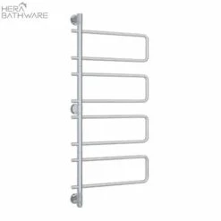 Thermogroup SV68 Straight Round Swivel Heated Towel Rail 570*1260*99mm