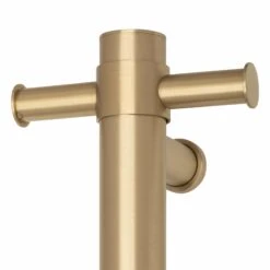 Thermogroup VSH900H Brushed Finish 240Volt Vertical Single Heated Rail 5 Thermogroup VSH900H Brushed Finish 240Volt Vertical Single Heated Rail -HERA Bathware Sales thermogroup vsh900h brushed finish 240volt vertical single heated railbrushed brassheated towel railthermogroup 732675