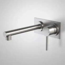Titan Stainless Steel Wall Basin Mixer | Caroma