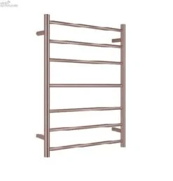 Towel Ladders -HERA Bathware Sales towel laddersbrushed bronzeheated towel railnero tapware 669169