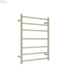 Towel Ladders -HERA Bathware Sales towel laddersbrushed goldheated towel railnero tapware 779634