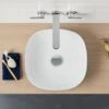 TRIBUTE Above Counter Basin - Curved Square 400mm | CAROMA 2 TRIBUTE Above Counter Basin - Curved Square 400mm | CAROMA -HERA Bathware Sales tribute above counter basin curved square 400mm caromaabove counter basincaroma 598222