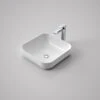 TRIBUTE Inset Square Basin 400mm | CAROMA -HERA Bathware Sales tribute inset square basin 400mm caromasemi recessed basincaroma 820958
