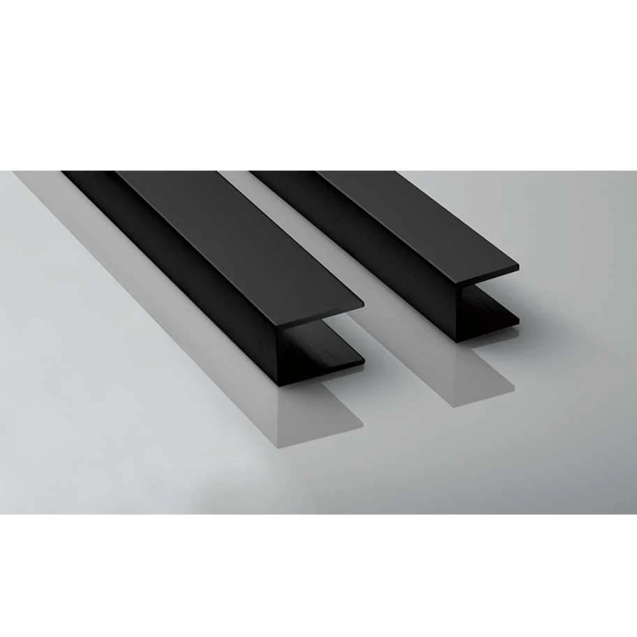 U Channel Semi Polished to Suit Wall or Floor U Channel Semi Polished To Suit Wall Or Floor -HERA Bathware Sales u channel semi polished to suit wall or floor2000melectro static blacku channel for shower screenbella vista 678985