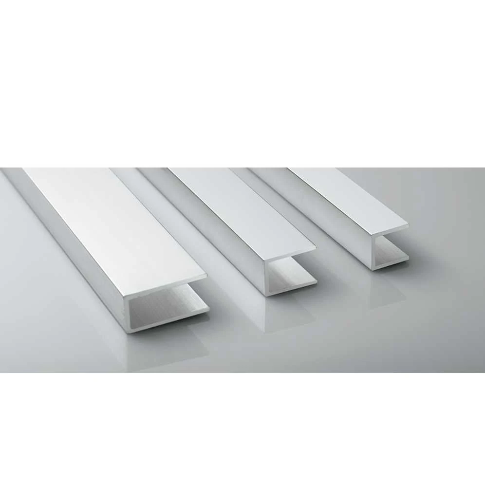 U Channel Semi Polished to Suit Wall or Floor U Channel Semi Polished To Suit Wall Or Floor -HERA Bathware Sales u channel semi polished to suit wall or floor2000msemi polished aluminiumu channel for shower screenbella vista 604960