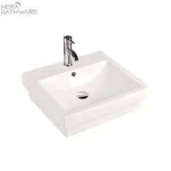 Ultra Slim Inset Square Basin 500mm
