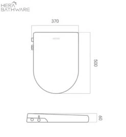Una - Non-Electric Bidet FB104 -HERA Bathware Sales una non electric bidet fb104toiletlafeme 197553