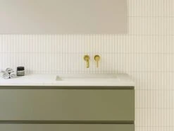 Undermount Minieral Composite Basins With Silksurface Stone Top| Timberline