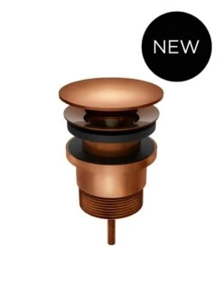 Universal All-in-one Pop Up Waste - Basin & Bath -HERA Bathware Sales universal all in one pop up waste basin bathlustre bronzebathroom wastemeir 191623