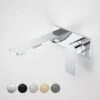 URBANE II 180MM WALL BASIN / BATH MIXER - RECTANGULAR COVER PLATE 2 URBANE II 180MM WALL BASIN / BATH MIXER - RECTANGULAR COVER PLATE -HERA Bathware Sales urbane ii 180mm wall basin bath mixer rectangular cover platechrometapwarecaroma 907537