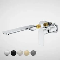 URBANE II 220mm Wall Basin / Bath Trim Kit - Round Cover Plate