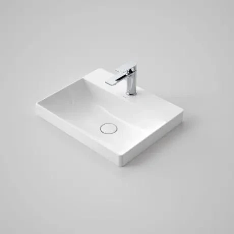 URBANE II INSET BASIN URBANE II INSET BASIN -HERA Bathware Sales urbane ii inset basinrectanglegloss whitebasincaroma 403393