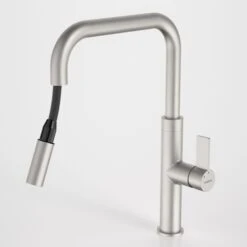 URBANE II Pull Out Sink Mixerr | CAROMA -HERA Bathware Sales urbane ii pull out sink mixerr caromabrushed nickelkitchen mixercaroma 393943