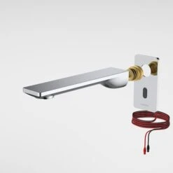 URBANE II Sensor 180mm Wall Outlet Tap - Trim Kit | Caroma 6 URBANE II Sensor 180mm Wall Outlet Tap - Trim Kit | Caroma -HERA Bathware Sales urbane ii sensor 180mm wall outlet tap trim kit caromachromewall basin mixercaroma 607317