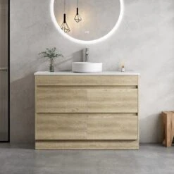 Venezia Free Standing Timber Look Vanity 1200mm