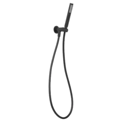 Venezia Hand Shower With Wall Bracket -HERA Bathware Sales venezia hand shower with wall bracketmatte blackshower railsjohnson suisse 362381