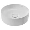 Venezia Round Countertop Vessel 390*390mm 2 Venezia Round Countertop Vessel 390*390mm -HERA Bathware Sales venezia round countertop vessel 390390mmwhitebasinjohnson suisse 183276