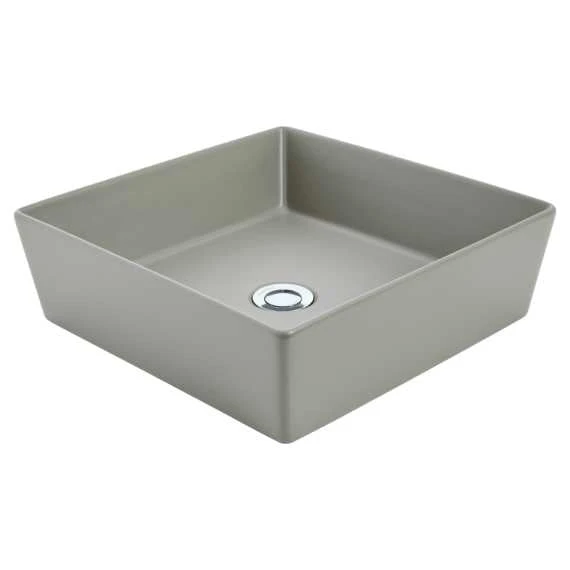 Venezia Square Countertop Vessel 380x380mm | Johnson Suisse Venezia Square Countertop Vessel 380x380mm | Johnson Suisse -HERA Bathware Sales venezia square countertop vessel 380x380mmchrome pop upashbasinjohnson suisse 259692