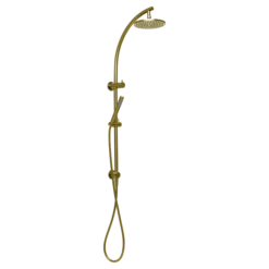 Venezia Twin Shower -HERA Bathware Sales venezia twin showerbrushed brassshower setjohnson suisse 935977