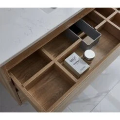 Venezia Wall Hung Timber Look Vanity 600mm -HERA Bathware Sales venezia wall hung timber look vanity 600mmvanitieslouis marco 109893