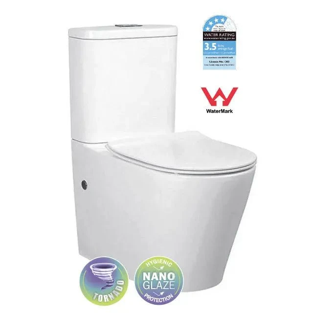 VERA Tornado Rimless Back to Wall Toilet Suite VERA Tornado Rimless Back To Wall Toilet Suite -HERA Bathware Sales vera tornado rimless back to wall toilet suitegloss whitetoiletbest bm 177781
